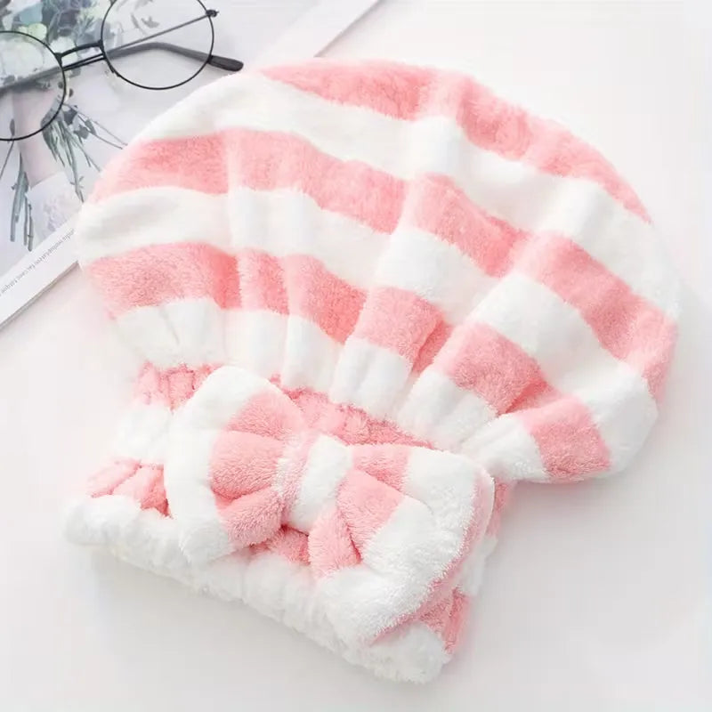 Touca de Banho Essency™ - Ultra Absorvente para Secagem Rápida!