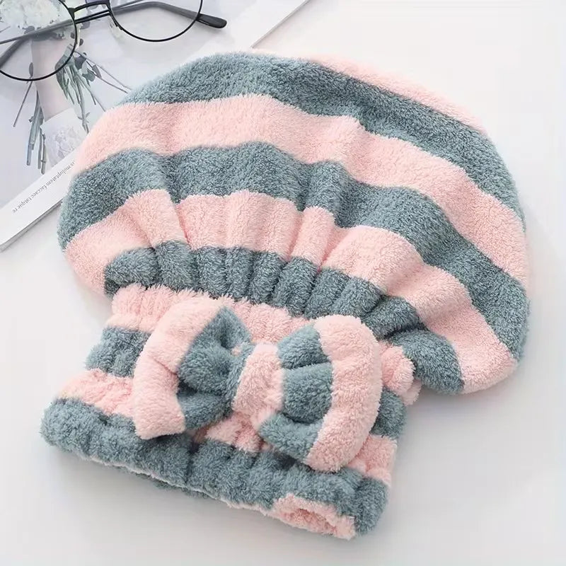 Touca de Banho Essency™ - Ultra Absorvente para Secagem Rápida!