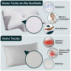 Travesseiro Cervical Essency – Suporte Inteligente para um Sono Melhor