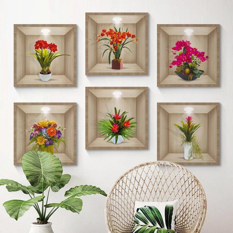3DArt Essency® – Quadros Adesivos 3D para Decoração Viva