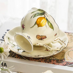 PorcelaElegance Essency® – Conjunto Premium de Chá e Café com Bule